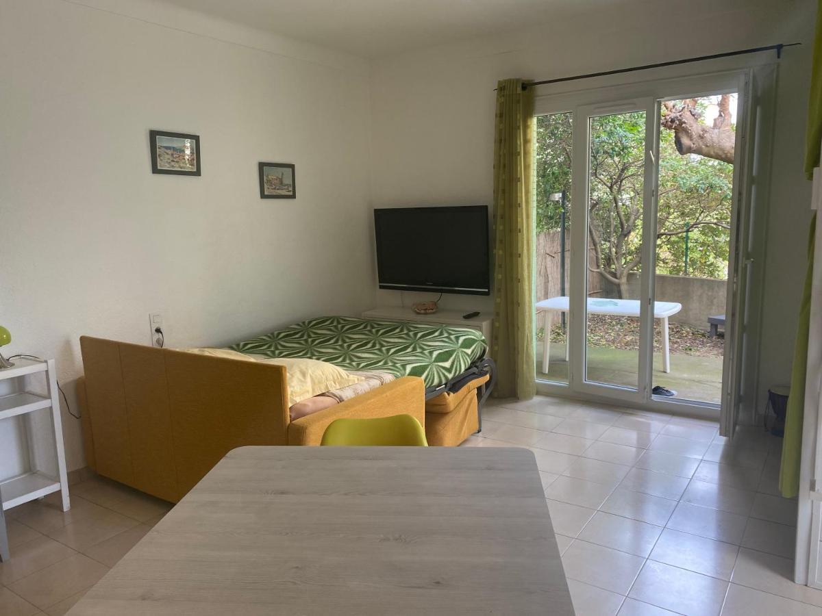 studio avec parking à 2 min à pied de la plage Argelès-sur-Mer Exterior foto